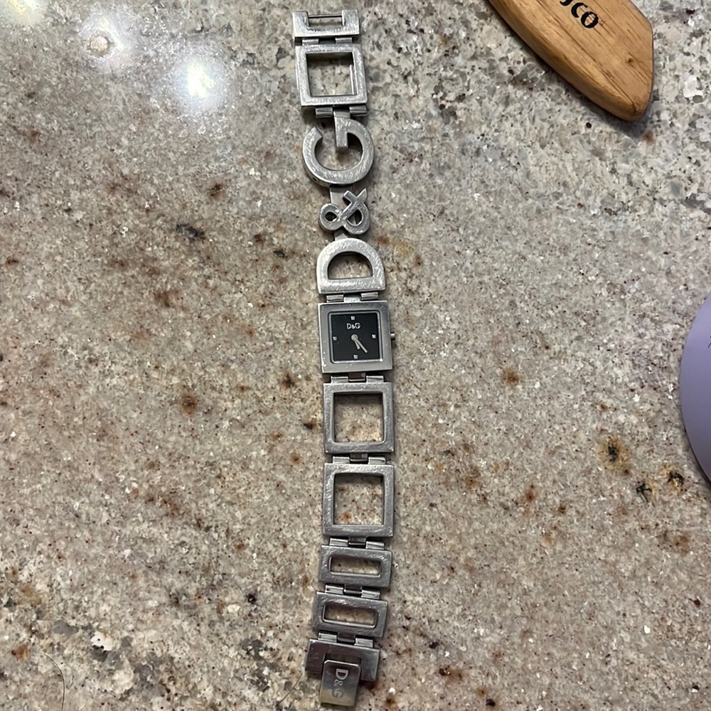 Dolce & Gabbana vintage silver watch